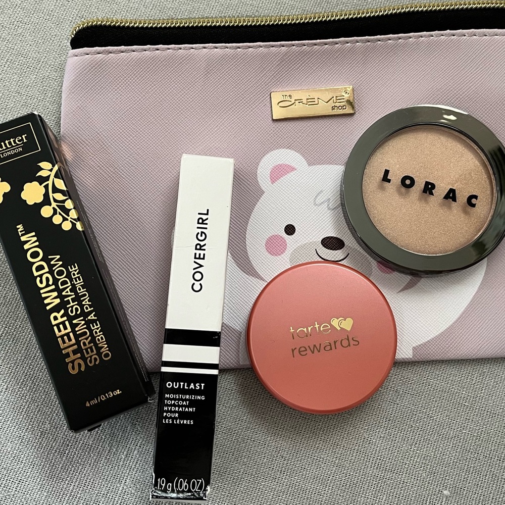 Lorac, Tarte, Butter & More Cosmetics Bundle NWT!!